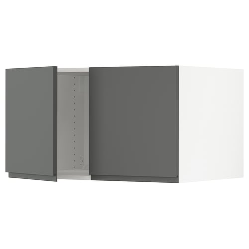 SEKTION kitchen cabinet - grey, matt finish, square shape, modern design.