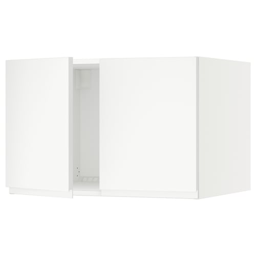 White SEKTION cabinet, minimalist design, clean lines, modern look.