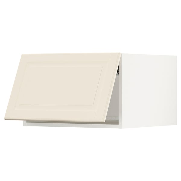 SEKTION Top cab f fridge/freezer w push-op, white/Bodbyn off-white, 24x24x15 "
