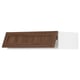 SEKTION Top cab f fridge/freezer w push-op, white Enköping/brown walnut effect, 36x24x10 "