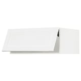 SEKTION Top cab f fridge/freezer w push-op, white Enköping/white wood effect, 36x24x15 "