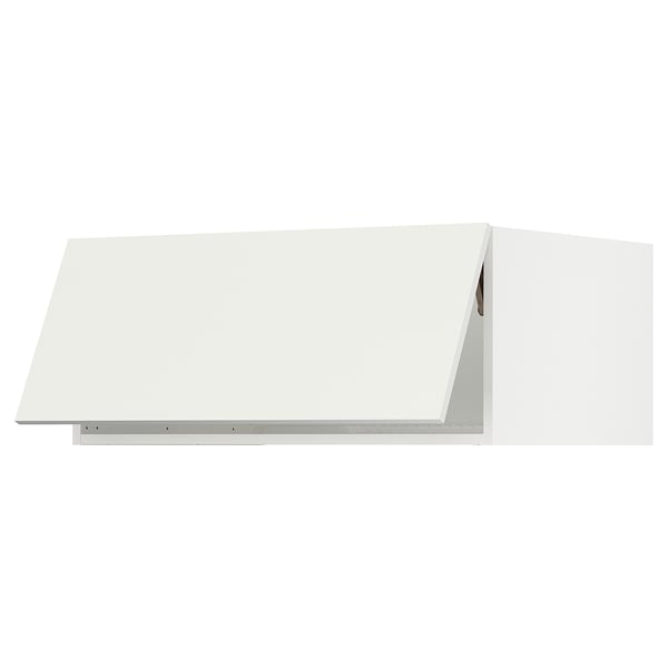 SEKTION Top cab f fridge/freezer w push-op, white/Vallstena white, 36x24x15 "