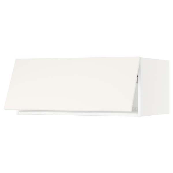 SEKTION Top cab f fridge/freezer w push-op, white/Veddinge white, 36x24x15 "