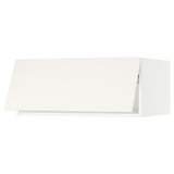 SEKTION Top cab f fridge/freezer w push-op, white/Veddinge white, 36x24x15 "