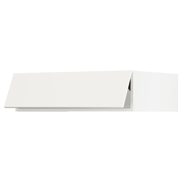 SEKTION Top cab f fridge/freezer w push-op, white/Veddinge white, 36x24x10 "