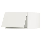 SEKTION Top cab f fridge/freezer w push-op, white/Veddinge white, 24x24x15 "