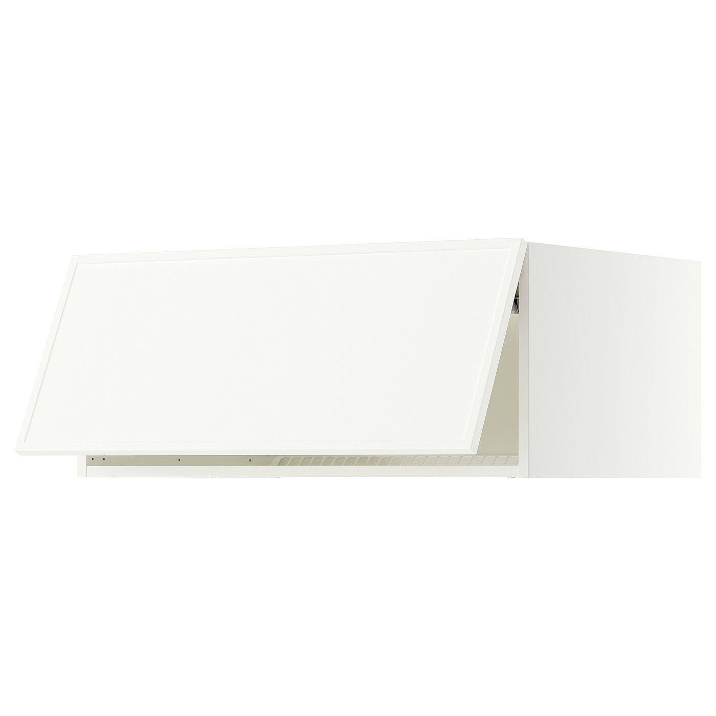 SEKTION top cabinet for fridge/freezer, white/Aspudden matte white