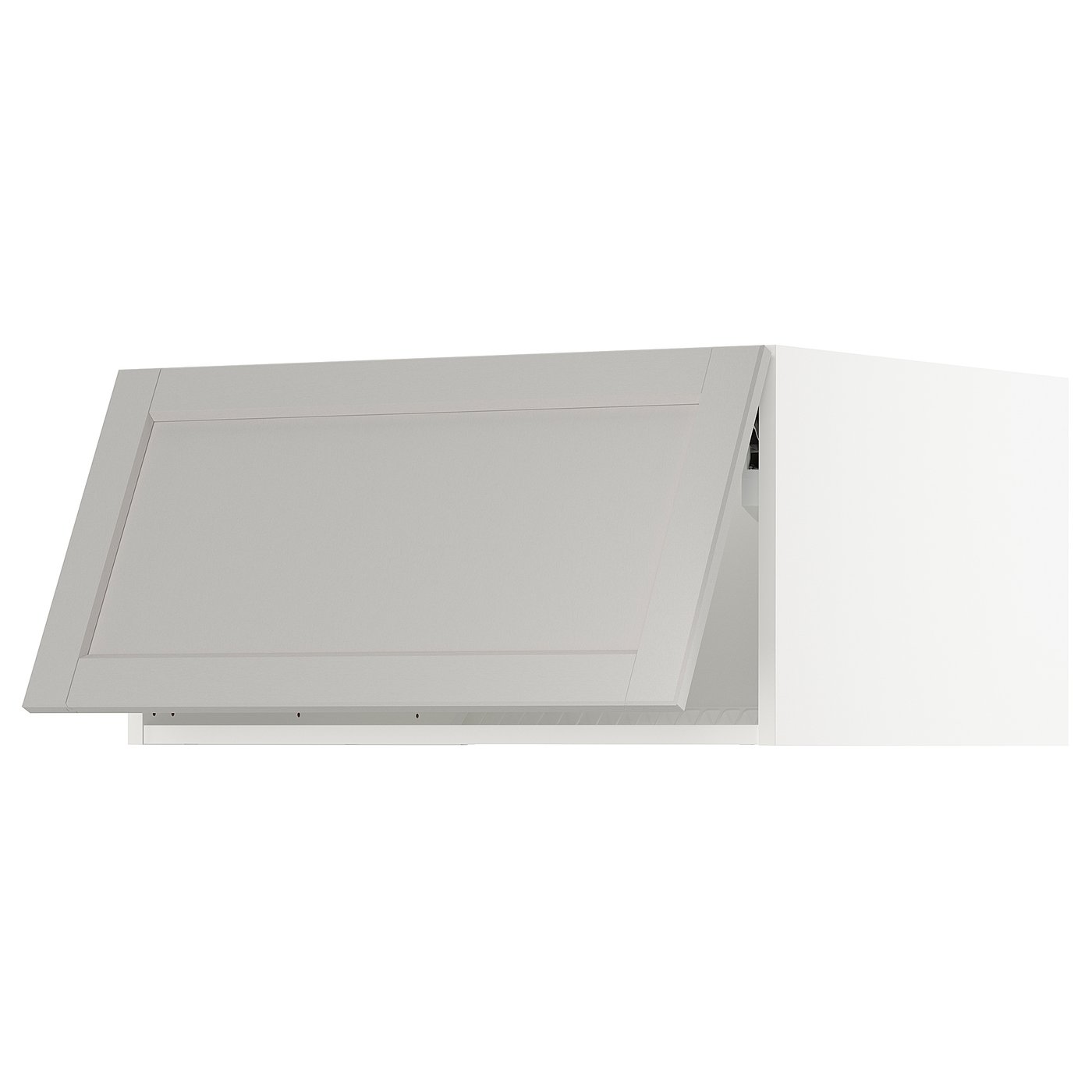 IKEA
HAVSTA ハーヴスタ
収納コンビネーション ガラス引き戸付き、白 SEKTION top cabinet for fridge/freezer, white/Vallstena white