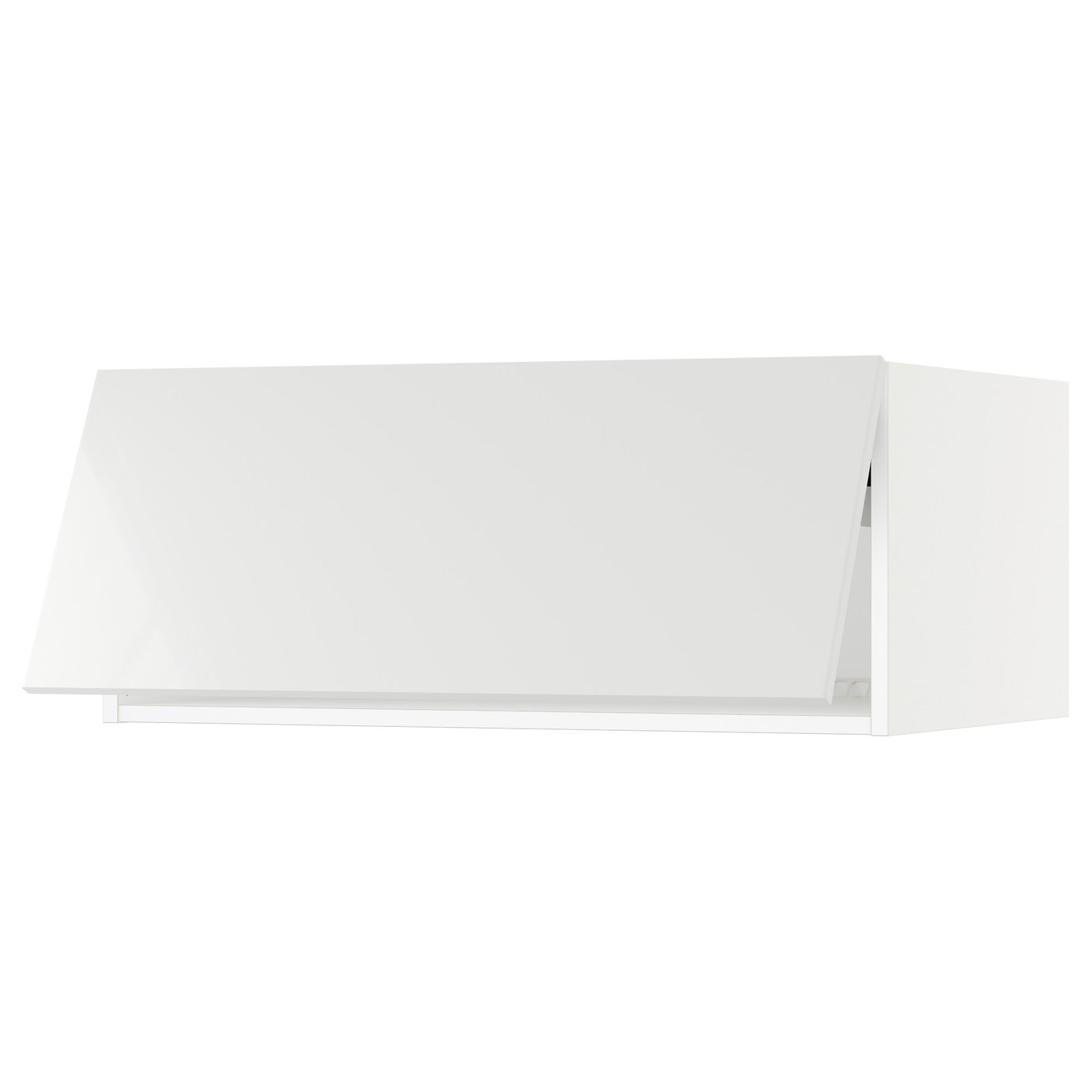 SEKTION top cabinet for fridge/freezer, white/Ringhult white