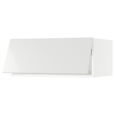 SEKTION Top cabinet for fridge/freezer, white/Ringhult white, 36x24x15 "