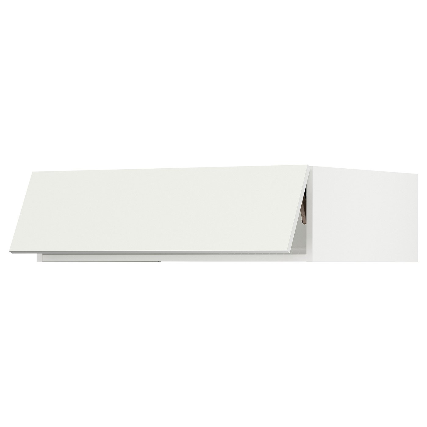 SEKTION top cabinet for fridge/freezer, white/Vallstena white