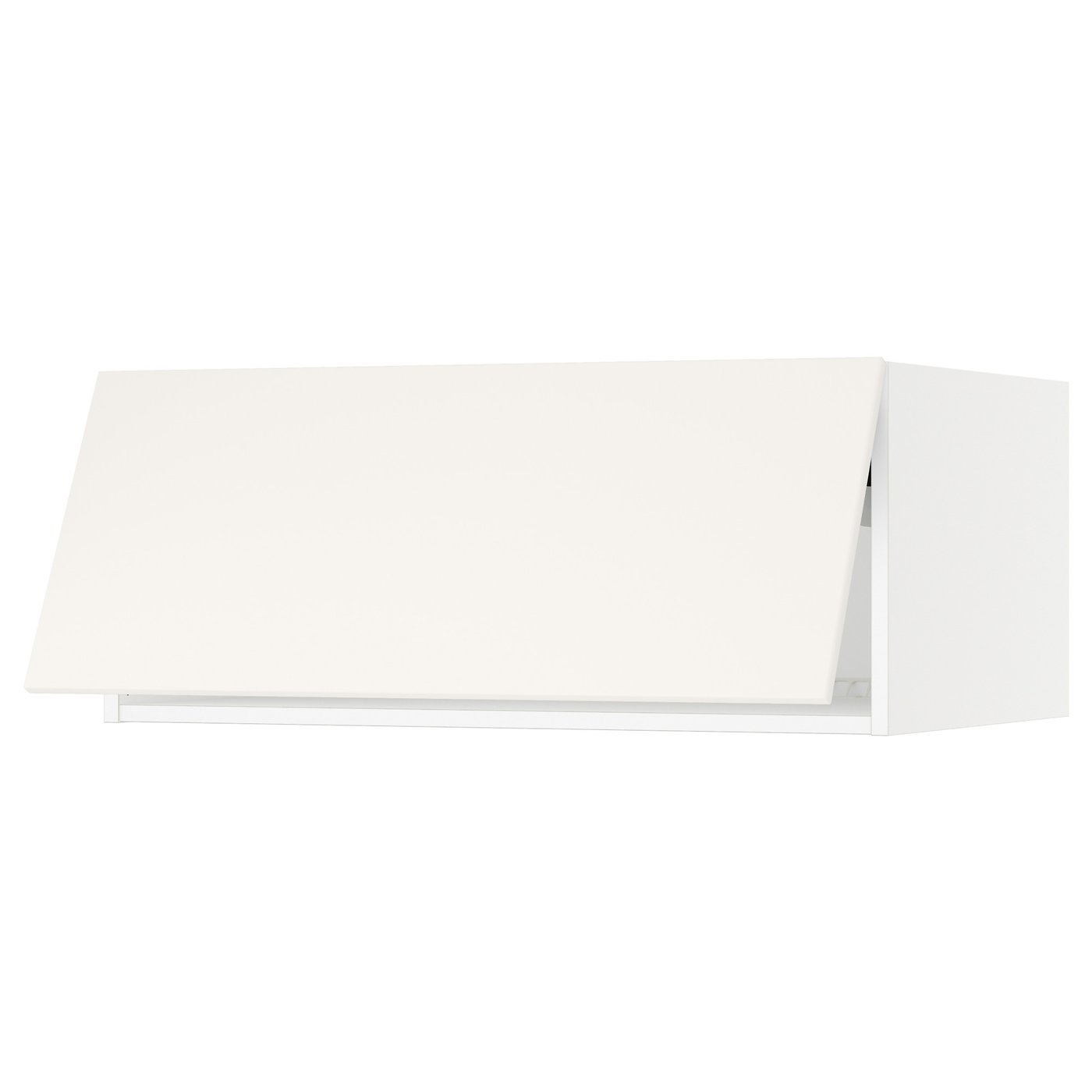 SEKTION top for fridge/freezer, white/Veddinge white, 36x24x15