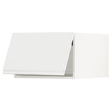 SEKTION Top cabinet for fridge/freezer, white/Voxtorp matte white, 24x24x15 "