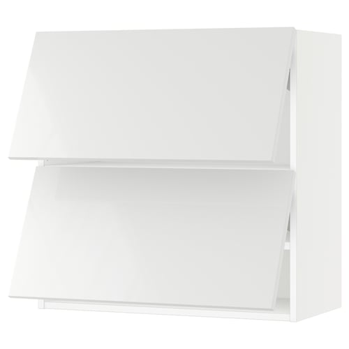 SEKTION kitchen cabinet - white, glossy, modern.