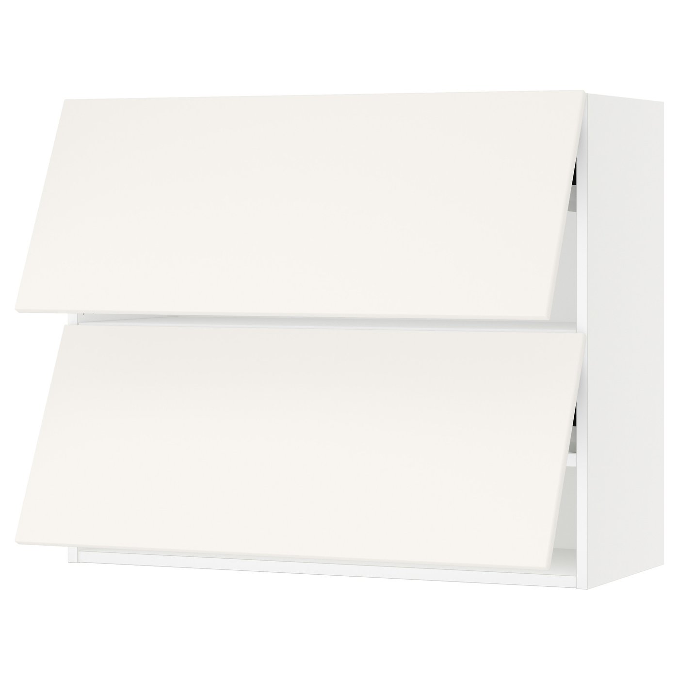 SEKTION wall horizontal w 2 doors, white/Veddinge white, 36x15x30" IKEA