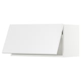 SEKTION Wall cabinet horizontal, white/Axstad matte white, 30x15x15 "