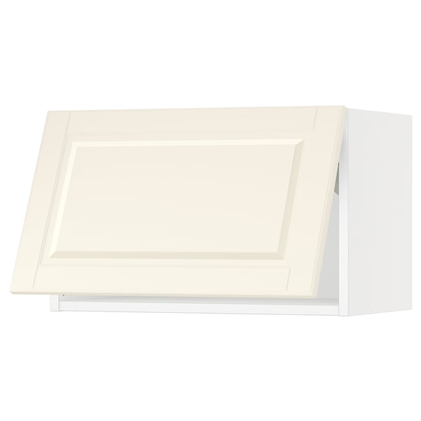SEKTION Wall cabinet horizontal, white/Bodbyn off-white, 24x15x15 "