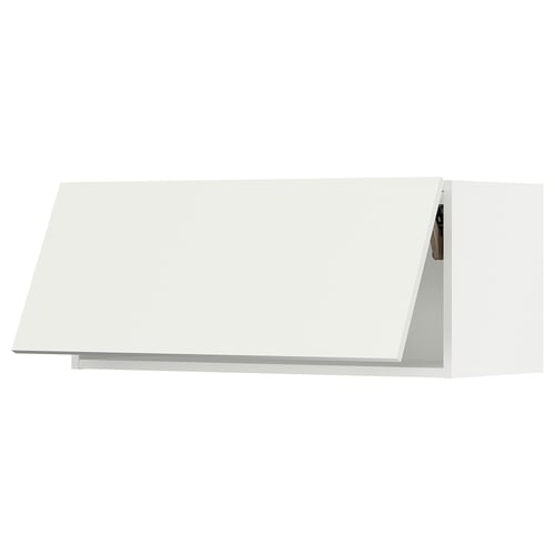 SEKTION white kitchen cabinet with sleek, modern design.