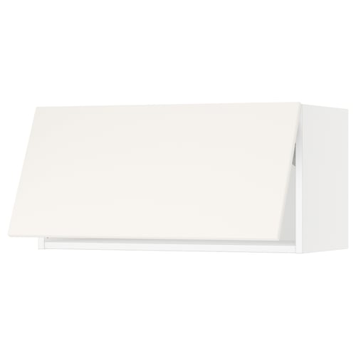 SEKTION kitchen cabinet, white, rectangular, modern design.