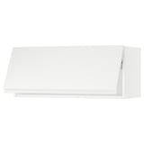 SEKTION Wall cabinet horizontal, white/Voxtorp matte white, 36x15x15 "