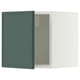 SEKTION Wall cabinet, white/Aspudden dark gray-green, 15x15x15 "