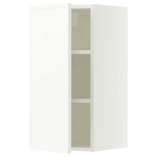 SEKTION Wall cabinet, white/Aspudden matte white, 15x15x30 "