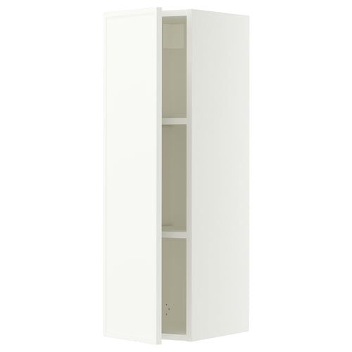 SEKTION Wall cabinet, white/Aspudden matte white, 12x15x40 "