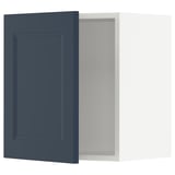 SEKTION Wall cabinet, white Axstad/matte blue, 18x15x20 "