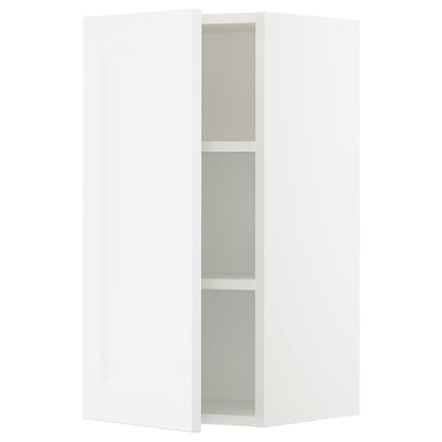 SEKTION Wall cabinet, white/Axstad matte white, 15x15x30 "