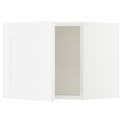 SEKTION Wall cabinet, white/Axstad matte white, 18x15x15 "