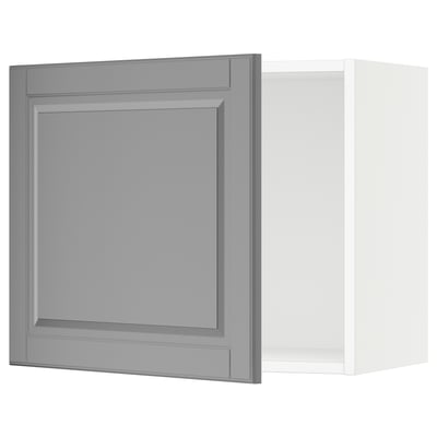 SEKTION Wall cabinet, white/Bodbyn gray, 24x15x20 "