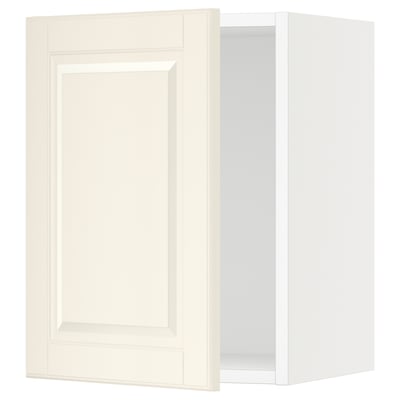 SEKTION Wall cabinet, white/Bodbyn off-white, 15x15x20 "