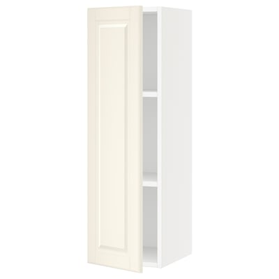 SEKTION Wall cabinet, white/Bodbyn off-white, 12x15x40 "