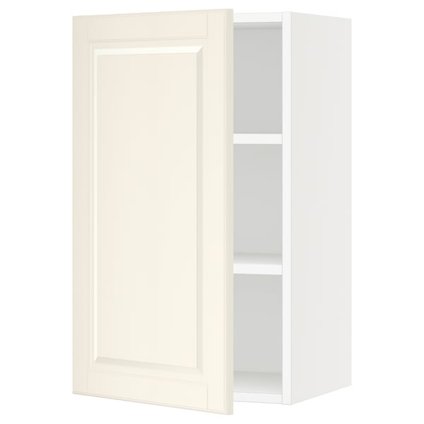 SEKTION Wall cabinet, white/Bodbyn off-white, 18x15x30 "