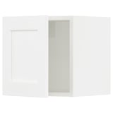 SEKTION Wall cabinet, white Enköping/white wood effect, 15x15x15 "