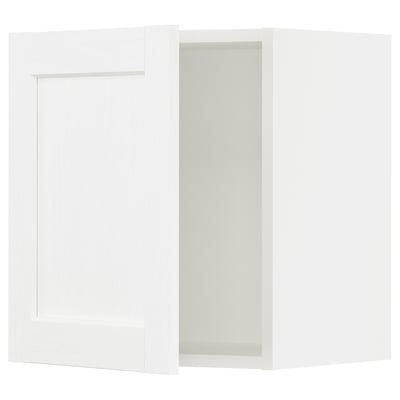 SEKTION Wall cabinet, white Enköping/white wood effect, 18x15x20 "