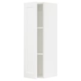 SEKTION Wall cabinet, white Enköping/white wood effect, 12x15x40 "