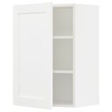 SEKTION Wall cabinet, white Enköping/white wood effect, 21x15x30 "