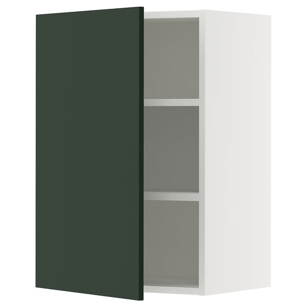 SEKTION Wall cabinet, white/Havstorp deep green, 21x15x30 "