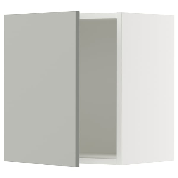 SEKTION Wall cabinet, white/Havstorp light gray, 18x15x20 "