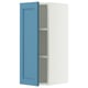SEKTION Wall cabinet, white/Lerhyttan blue, 12x15x30 "