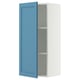 SEKTION Wall cabinet, white/Lerhyttan blue, 18x15x40 "