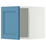 SEKTION Wall cabinet, white/Lerhyttan blue, 15x15x15 "