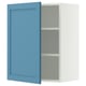 SEKTION Wall cabinet, white/Lerhyttan blue, 24x15x30 "