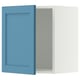SEKTION Wall cabinet, white/Lerhyttan blue, 18x15x20 "