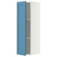 SEKTION Wall cabinet, white/Lerhyttan blue, 12x15x40 "