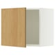 SEKTION Wall cabinet, white/Sinarp oak veneer, 24x15x20 "