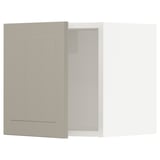 SEKTION Wall cabinet, white/Stensund beige, 15x15x15 "