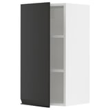 SEKTION Wall cabinet, white/Upplöv matte anthracite, 15x15x30 "