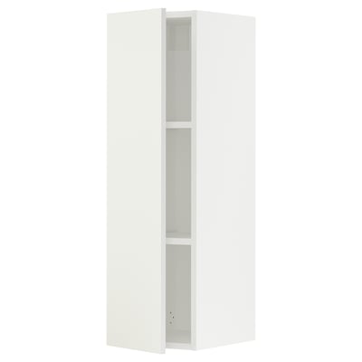 SEKTION Wall cabinet, white/Vallstena white, 12x15x40 "